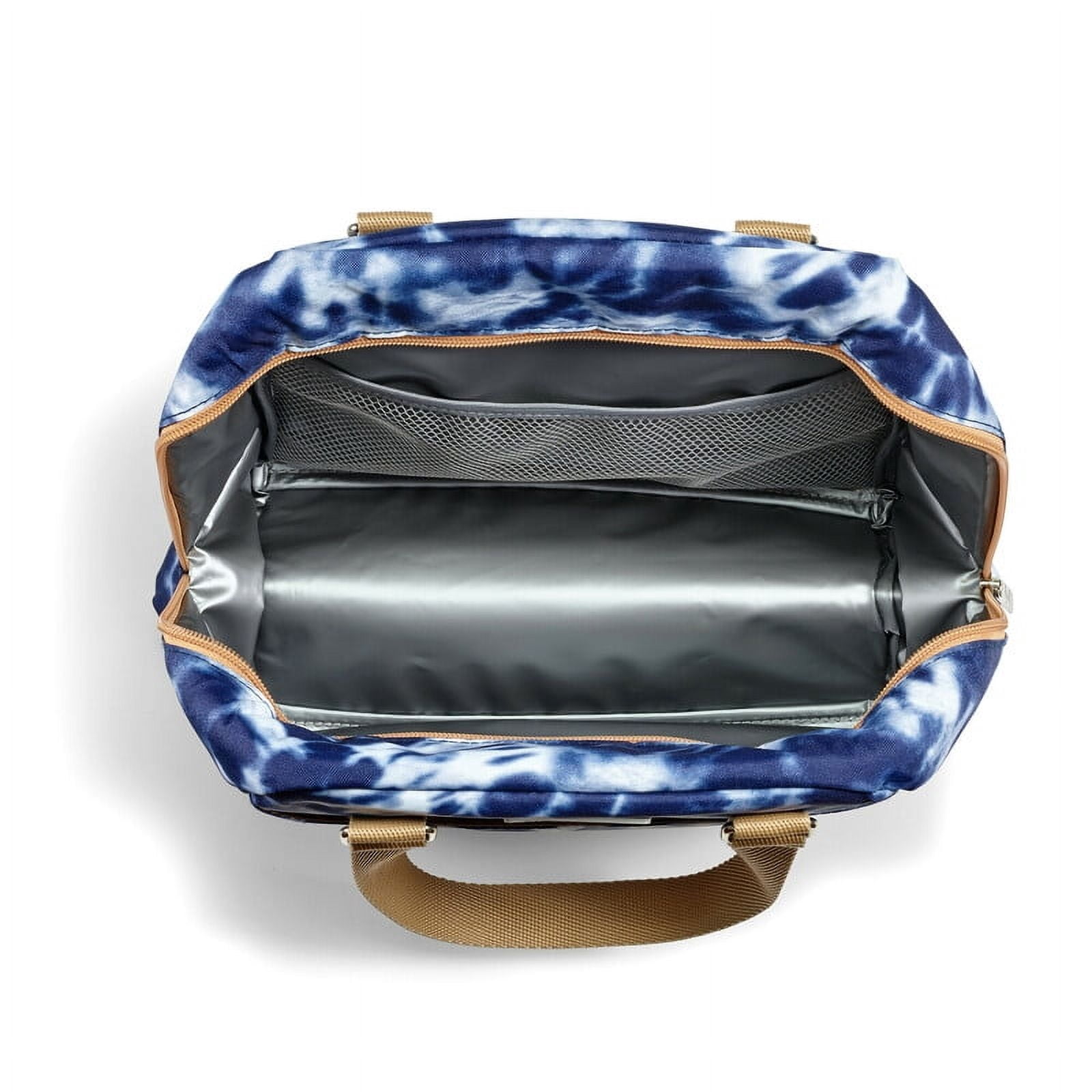 Fit & Fresh Fashion Insulated Lunch Bag Kit for Women, Blue