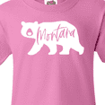 thumbnail image 4 of Inktastic Montana White Bear Silhouette Youth T-Shirt, 4 of 5