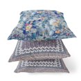 thumbnail image 3 of Sea Garden Coussin en Tissu Suédé Synthétique Rose Bleu Vert Rouge 16x16, 3 of 7