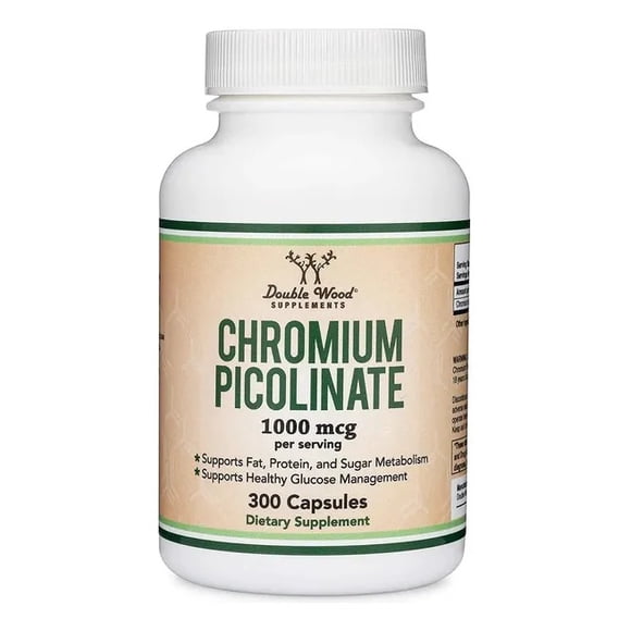 Double Wood | Chromium Picolonate 300 Cápsulas