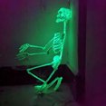 thumbnail image 3 of Esqueleto Luminoso de Halloween ANGGREK Mano de Cuerpo Completo Realista Decoración de Fiesta, 3 of 7