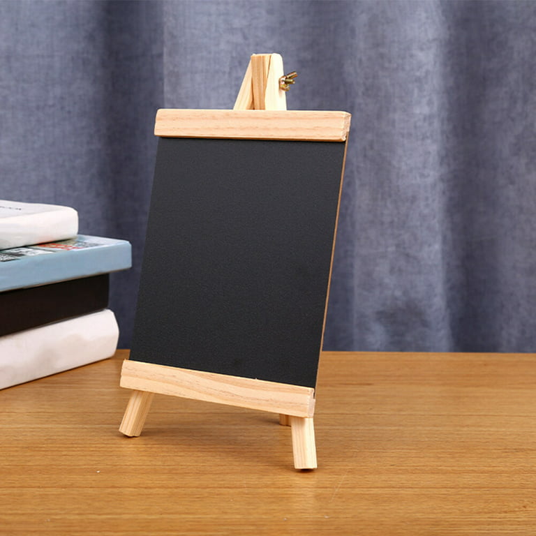 Mini Wood Easel in White// Wedding Photo Stand // Wedding Number Stand //  Chalk Board Stand // Photo Birthday Boy Girl // Party Directions 