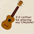 thumbnail image 2 of CafePress - Ukulele Design Tote Bag - Unisex Canvas Tote Bag, Beige, 1-Piece, 2 of 7