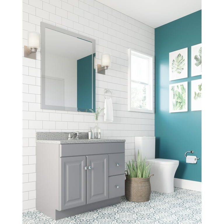 Design House 37 inch x 22 inch Cultured Marble Vanity Top in
