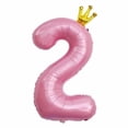 thumbnail image 4 of Balloons JinminTrade 40" Pink Number 12 Birthday Decor, 4 of 6