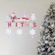 thumbnail image 2 of Adornos navideños colgantes DIY, letras pintadas con cuerda, letrero de madera Papá Noel, 2 of 8