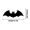 thumbnail image 4 of cpengpj Hanging Bats Halloween Decoration Outside, Bats Outdoor Decor, for Hanging in The Tree, Porch, Yard, Lawn, Indoor Halloween Bats Party Decor, 4 of 9