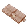 thumbnail image 6 of Unique Bargains 1 Pc Pill Case 12 Grid Pill Box Matte Brown, 6 of 6