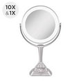 thumbnail image 2 of Zadro LVAR410 Miroir de Vanité à Double Face Dimmable, Nickel Satiné, 2 of 6