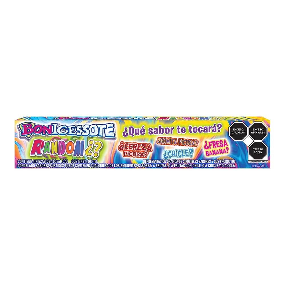 Congeladas Bonice Bonicessote sabores variados 400 ml | Walmart en línea