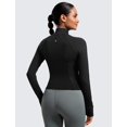thumbnail image 2 of Campera CRZ YOGA Butterluxe Ajustada para Entrenamiento Negra, 2 of 6