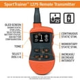 thumbnail image 5 of SportDOG Brand SD-1275E SportTrainer 1275 Electronic Dog Training Shock Collar - Orange/Black, 5 of 5