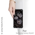 thumbnail image 5 of Rancase for Galaxy Note 9 Case, Heavy Duty Shockproof Protection Hard Plastic+Silicone Rubber Hybrid Protective Case for Samsung Galaxy Note 9 White Flower, 5 of 6