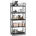 thumbnail image 1 of Librero Organizador 5 Niveles Grande Librero Minimalista Estante de 5 Capas Estantería de Almacenamiento Libreros Madera Alacenas para Cocina para Dormitorio, Sala de Estar, Estudio, Pasillo, 1 of 4