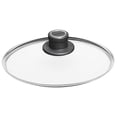 thumbnail image 1 of Woll Tempered Glass with Stainless Steel Rim and Vented Knob Round Lid, 9-1/2", Clear, 1 of 1