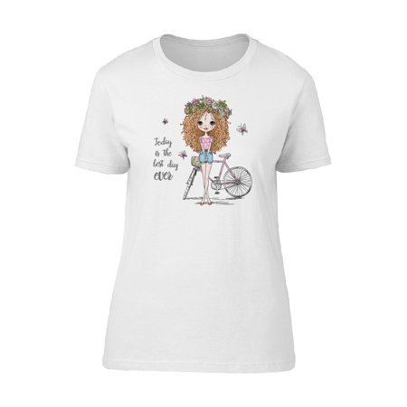 Today Is The Best Day Ever Cute Tee Women's -Image by (Best Sales On Clothes Today)