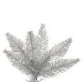 thumbnail image 2 of Vickerman 7.5' Silver Tinsel Fir Artificial Christmas Tree, Unlit, 2 of 5