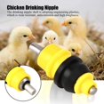 thumbnail image 2 of 10PCS Nipple Chicken Waterer, Automatic Chicken Chicken Drinker Water Poultry Equipment for Chicken, 2 of 5