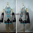 thumbnail image 2 of Vocaloid Miku Cosplay Wig Costume Japan Midi Dress Beginner Future Miku Cosplay Female Halloween Women's Girl's Cloth Costume, 2 of 3