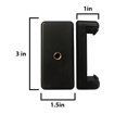 thumbnail image 5 of Acuvar 6.5" inch Flexible Tripod With Universal Mount for All iPhones, Samsung Phones and Many More & an eCostConnection Microfiber Cloth, 5 of 5
