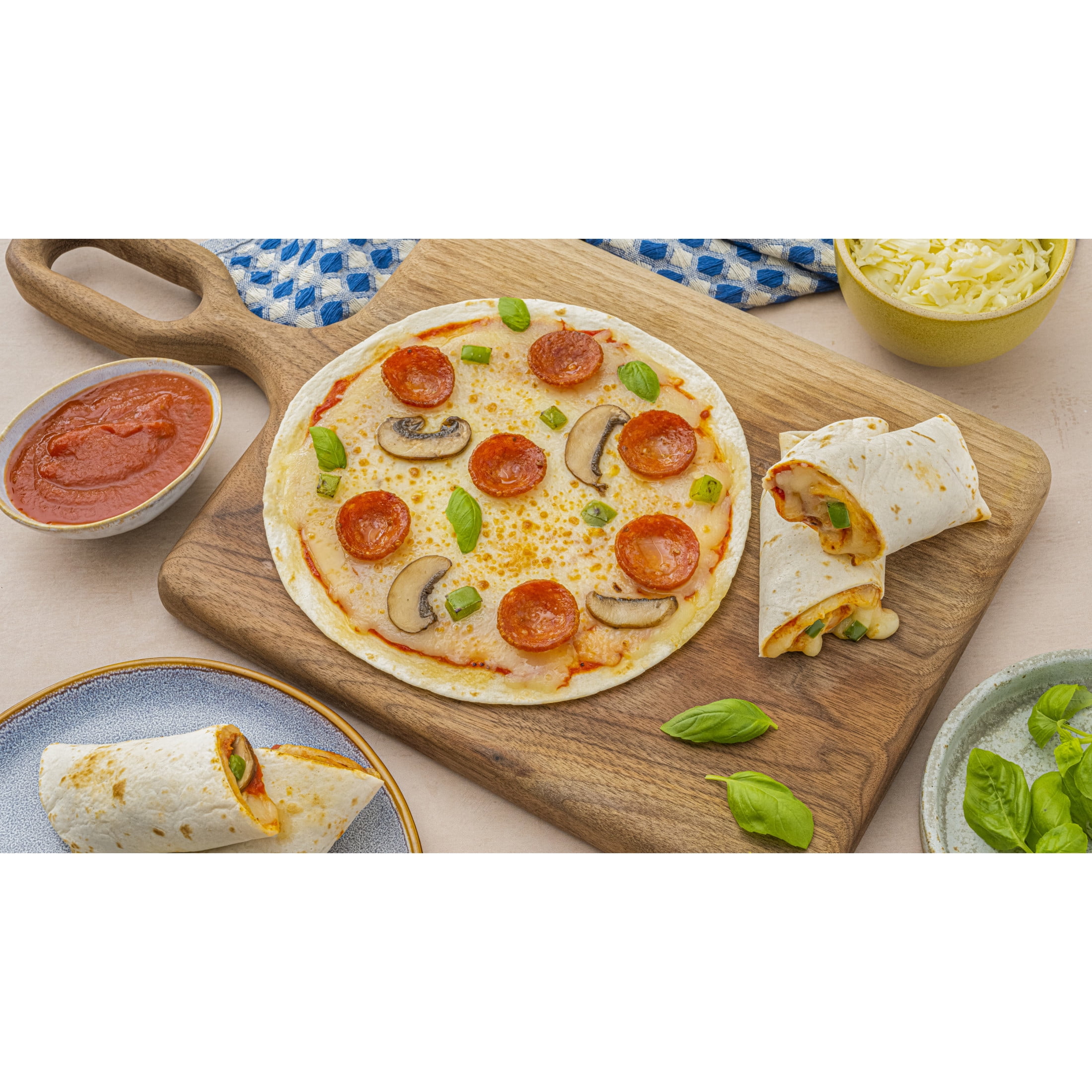 Mission Carb Balance Flour Tortillas, Soft Taco Size, 8 Count