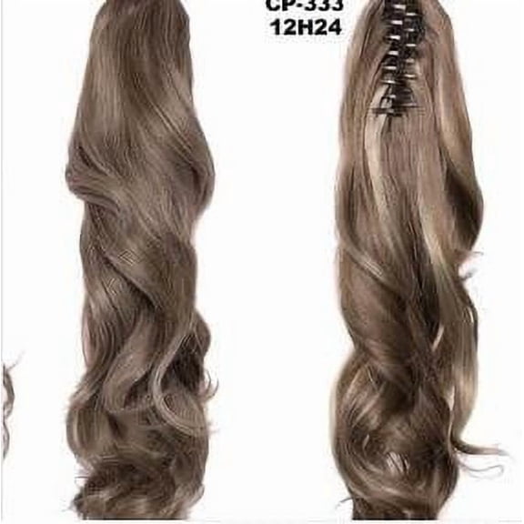 Claw Clip Ponytail Extensions with Layered Long Curly Hair - Long Layered Claw Clip Ponytail Curly Clip Ponytail, 1 Claw Clip Ponytail Extension, Easter, Wedding Makeup Organizers