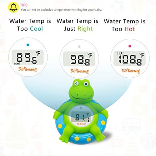 Doli Yearning Digital Baby Bath Thermometer in Seal Lovely Shape All Available for Fahrenheit and Celsius|Floating|Temperature| Kids Bathroom Safety Products 