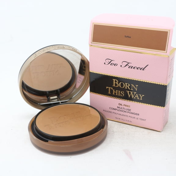 Too Faced Born This Way Oil Free Powder Toffee 0.35oz/10g New With Box