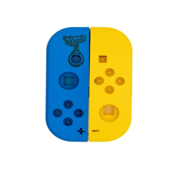 Replacement Housing Shell Case For Nintendo Switch Joy Con Controller - Yellow / Blue