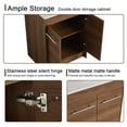 thumbnail image 6 of BNK 24 Inch Freestanding Bathroom Vanity with White Ceramic Sink, Modern Floor Standing Bathroom Vanity Set, Single Bathroom Vanity and Sink Combo, with 2 Doors, 6 of 9