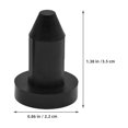 thumbnail image 2 of SOPOTUTU 8Pcs Universal Kayak Drain Plug Set Black Rubber Scupper Plugs for Effective Water Sealing, 2 of 8