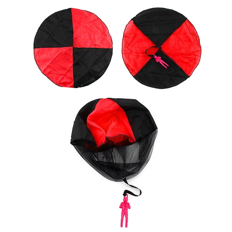 Details about   Kids Hand Throwing Parachute Toy Soldier Pandents Outdoor Sports Educational US 