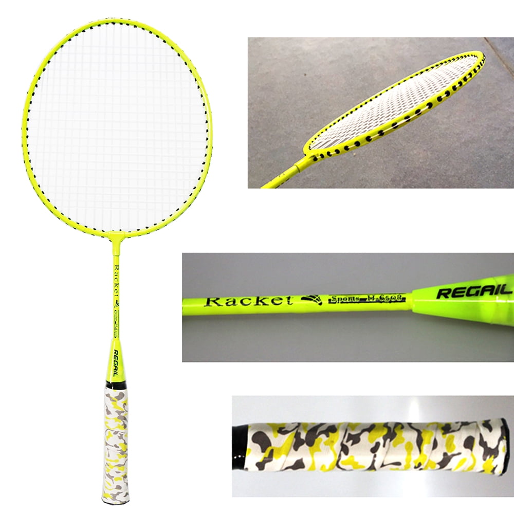 2 Player Badminton Racket Set Indoor Outdoor Sports Students Children D6X7 