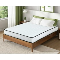 YRLLENSDAN 6/8/10/12 Inch Queen Mattress in a Box Bed Queen Size Mattresses with Innerspring Queen Mattress Memory Foam Medium Firm Certipur-US Queen Bed Mattress