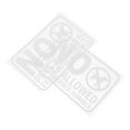 thumbnail image 2 of Shisuyan No Pets Sign Removable Glue For Offices 2Pcs 5.9X3.9X0.04In, 2 of 9