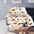thumbnail image 2 of Beagle Dog Throw Blanket Fleece Flannel Blankets Couch Sofa Bed Blanket for Kids Teen Adults, 2 of 6
