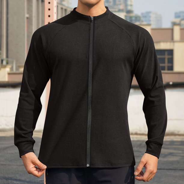 pstuiky manga larga de hombre, Camisa/top de manga larga con solapa y manga larga de terciopelo holgado y lavado informal para hombre Tops de talla grande para hombre m