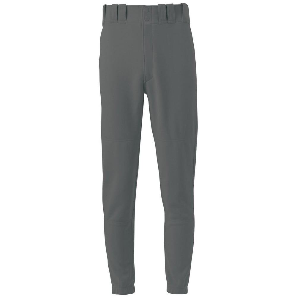 black joggers with green stripe