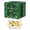 thumbnail image 2 of Crown Royal Washington Apple Canadian Whisky Cocktail, 4-PACK (4 x 12 fl oz), 7% ABV, 2 of 5