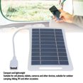 thumbnail image 3 of Panel de Carga Solar, Panel Solar Eficiencia de Conversión de Alta Luz Para Acampar, 3 of 7