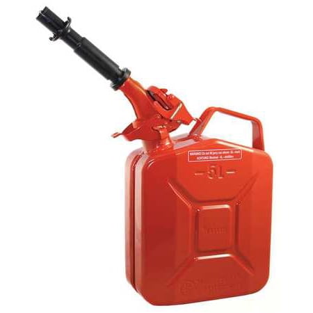 Wavian 2238-5 1 gal. Gas Can, Red