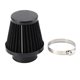 thumbnail image 1 of Filtro de aire de admisión, kit de inducción de admisión de filtro de aire de 38 mm para motocicleta todoterreno (negro) JFHHH pequeña, 1 of 5