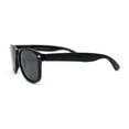 thumbnail image 2 of Boys Child Size All Black Classic Iconic Horn Rim Plastic Sunglasses, 2 of 4