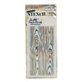 thumbnail image 1 of Tim Holtz Layering Stencils 4 1/8 in. x 8 1/2 in., woodgrain (pack of 3), 1 of 1