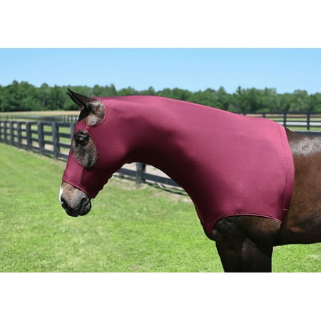 UPC: 0840875066738 | Gatsby Lycra Mane Stay Hood Burgundy Small (500-800lbs)