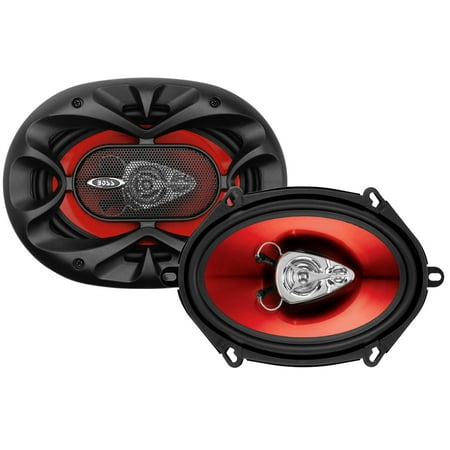 Boss Audio CH5730 - Chaos Exxtreme 5" x 7" 3-Way 300 Watt Full Range Car Speakers (Pair)