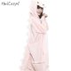 thumbnail image 2 of Pijama de franela de dinosaurio Kigurumi para mujer, ropa de casa de invierno para hombre, Mono para niña, disfraz de franela de Animal, mono de fiesta, mono cálido para adulto, 2 of 4