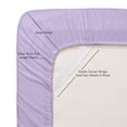 thumbnail image 3 of Sweet Home Collection Plain Sheet Sets, King, Blue, 4-Pieces, 3 of 3