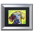thumbnail image 2 of "Dachshund" Canvas Art by Dean Russo, Black Matte, Silver Frame, 2 of 4