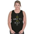 thumbnail image 4 of I Donut Want to Taco Bout it Food Pun Tank Top T Shirts Men Women Brisco Brands S, 4 of 6